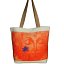 Bolso de lona con asas 